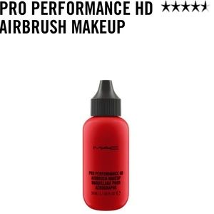 MAC PRO Hd Airbursh Makeup: Basic Red